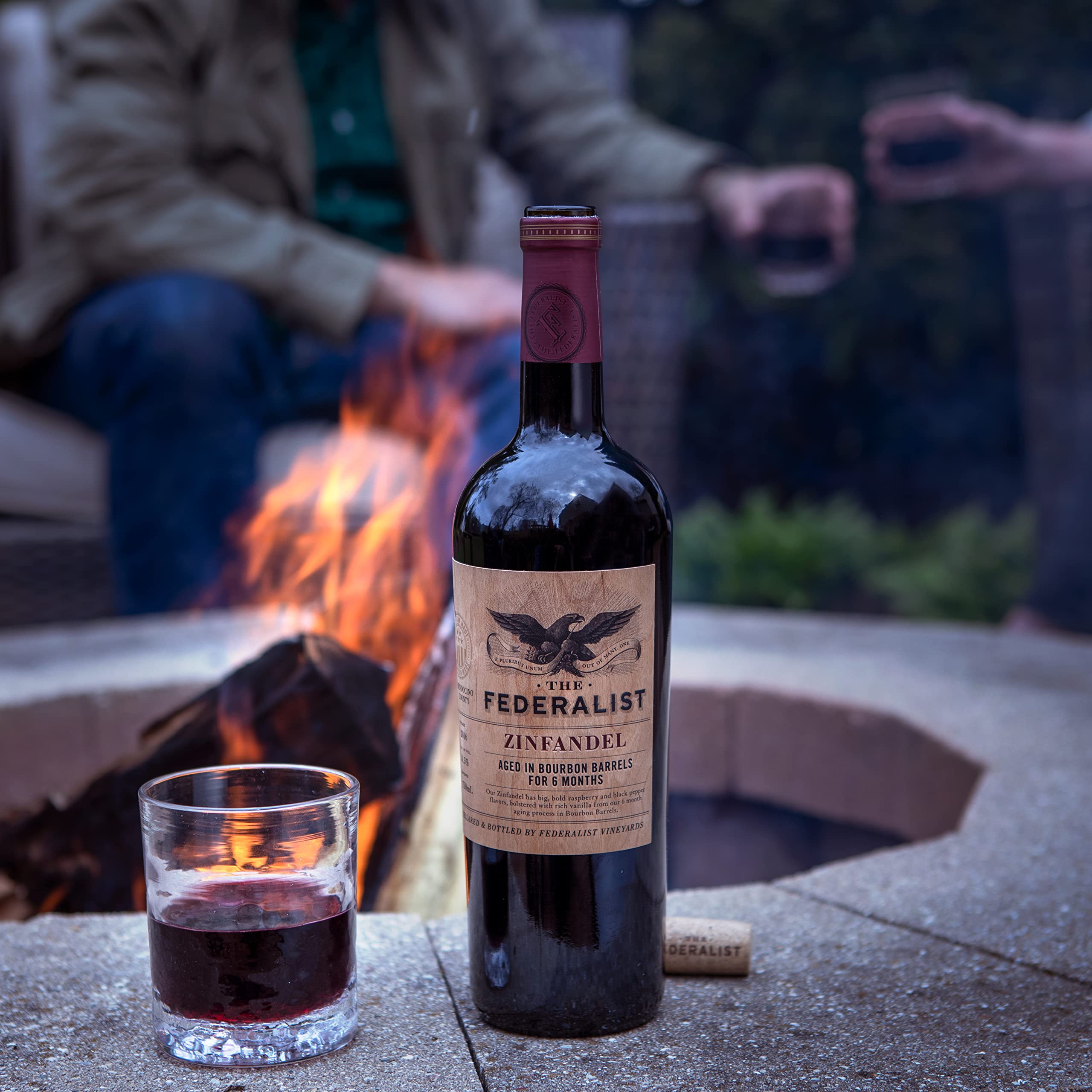 Amazon.co.jp: The Federalist Bourbon Barrel-Aged Zinfandel